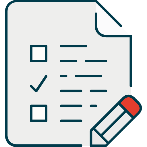 SAT / ACT Test Prep Checklist Icon